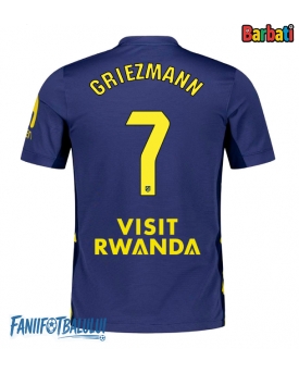 Atletico Madrid Antoine Griezmann #7 Tricou Fotbal Replică 2025-26 Barbati Deplasare